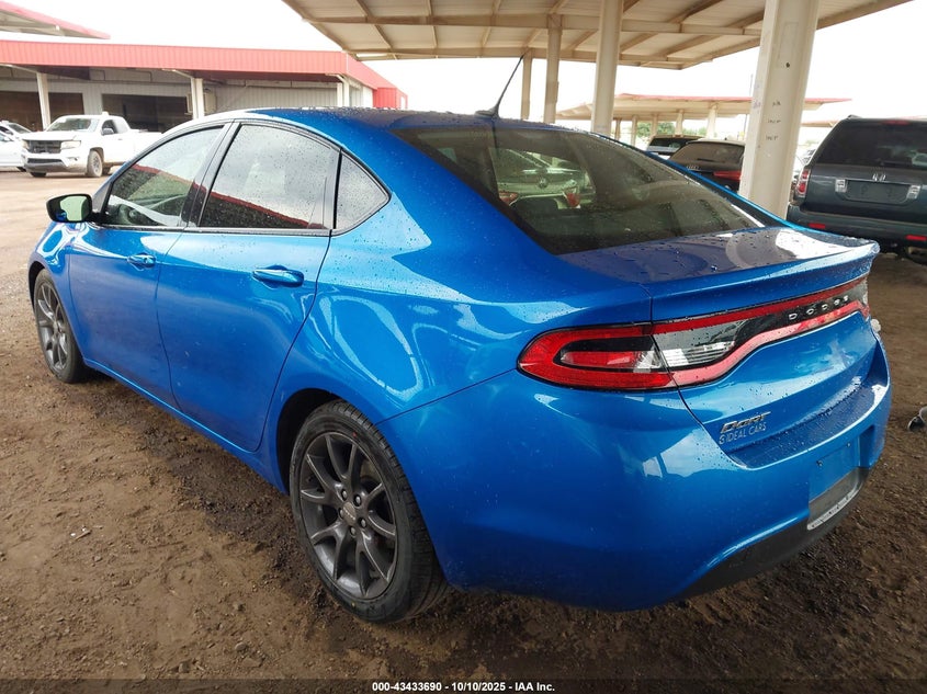 Vin: 1c3cdfaa5gd540608, lot: 43928534, dodge dart se 20163