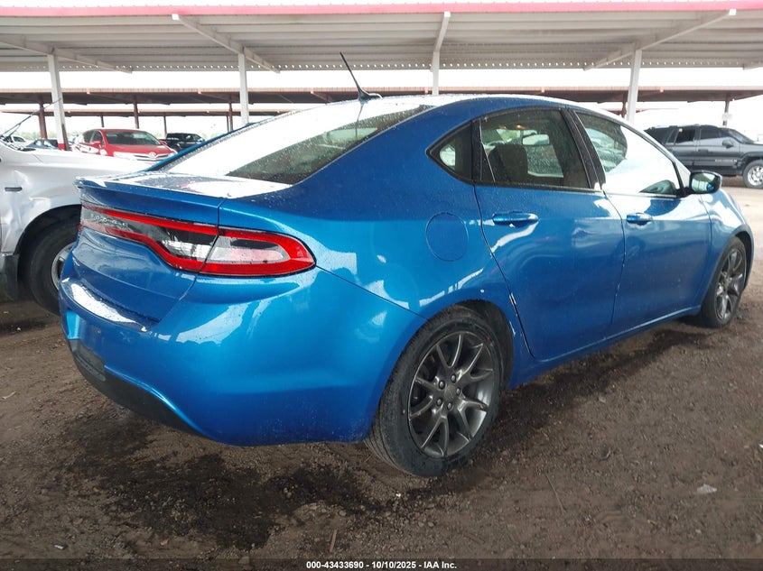 Vin: 1c3cdfaa5gd540608, lot: 43928534, dodge dart se 20164