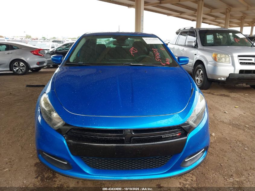 2016 Dodge Dart Se VIN: 1C3CDFAA5GD540608 Lot: 43433690