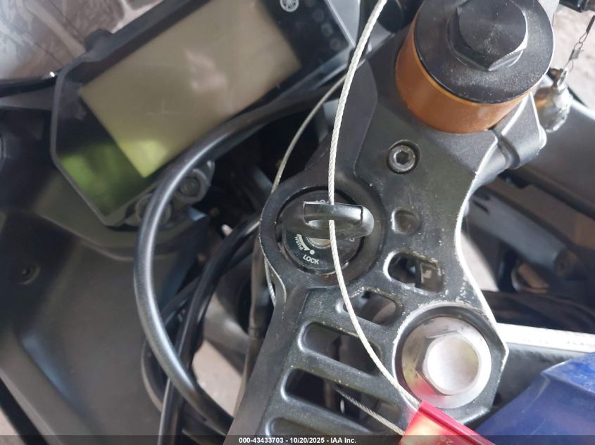 2021 Yamaha Yzfr3 A VIN: MH3RH18Y1MK006434 Lot: 43433703