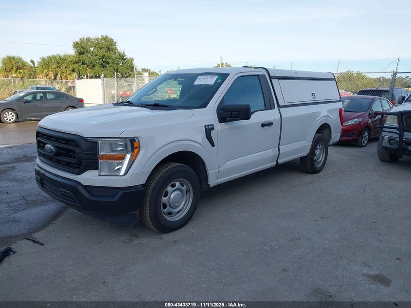 1FTMF1C56MKD58811 2021 FORD F-150 photo no. 2