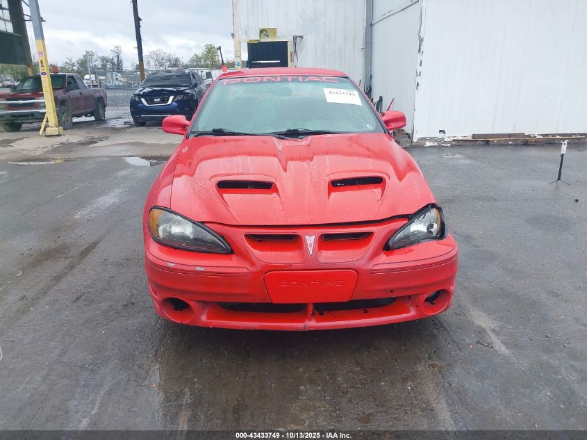 2000 Pontiac Grand Am Gt VIN: 1G2NW12E6YM807232 Lot: 43433749