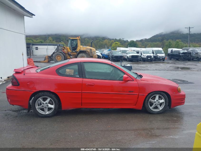 2000 Pontiac Grand Am Gt VIN: 1G2NW12E6YM807232 Lot: 43433749