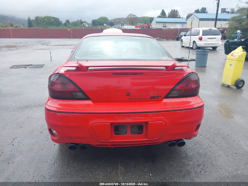 2000 Pontiac Grand Am Gt VIN: 1G2NW12E6YM807232 Lot: 43433749