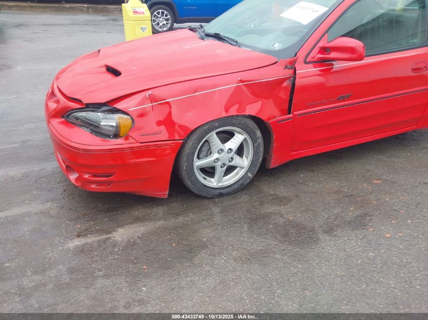 2000 Pontiac Grand Am Gt VIN: 1G2NW12E6YM807232 Lot: 43433749