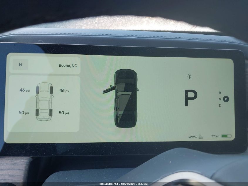 2025 Rivian R1S Ascend Tri Motor Max Pack/Premium Tri Motor Max Pack VIN: 7PDSGCBPXSN058129 Lot: 43433751