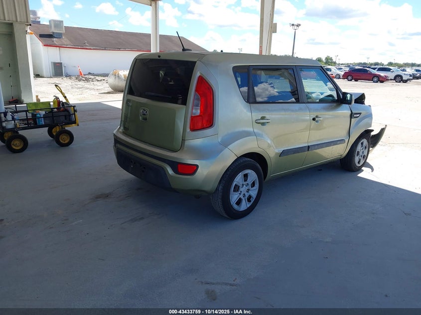 2013 KIA SOUL KNDJT2A5XD7635077