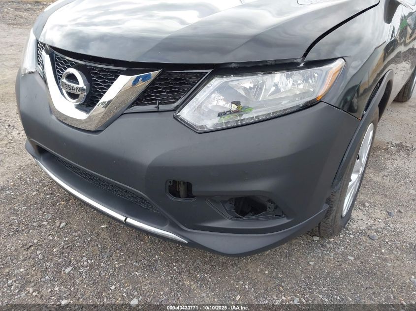 2016 Nissan Rogue S VIN: JN8AT2MV5GW144880 Lot: 43433771