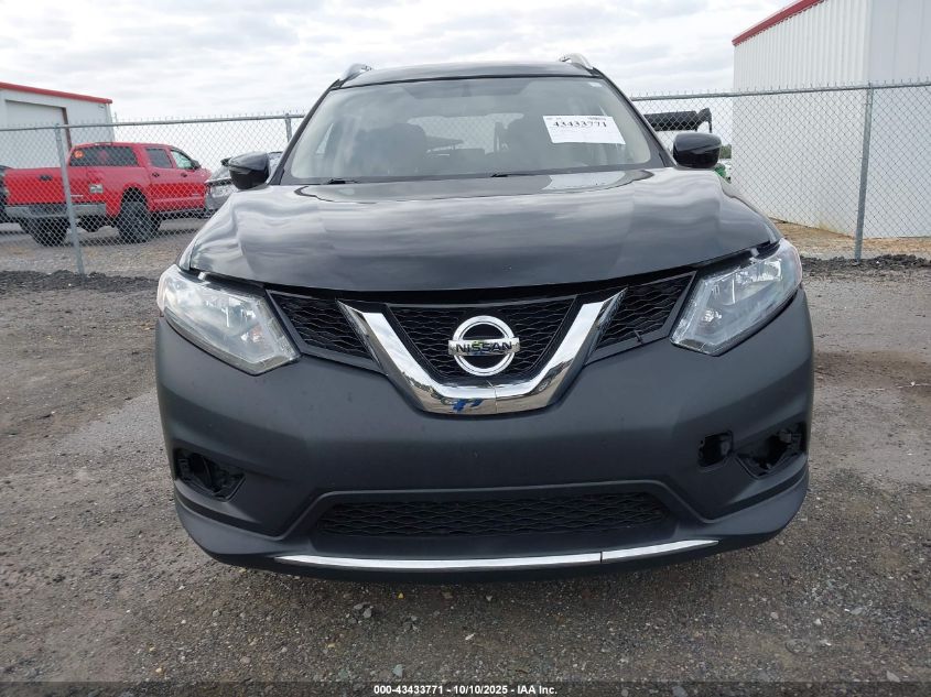2016 Nissan Rogue S VIN: JN8AT2MV5GW144880 Lot: 43433771