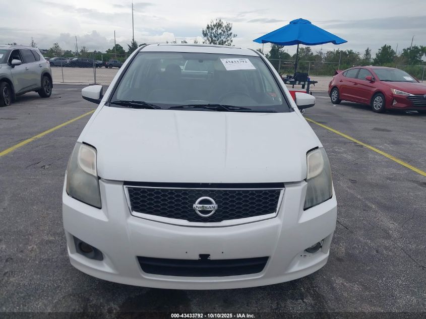 2012 Nissan Sentra 2.0 Sr VIN: 3N1AB6AP8CL741312 Lot: 43433792