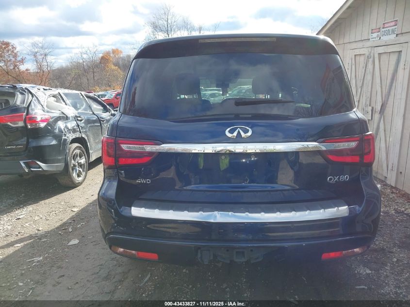 2020 Infiniti Qx80 Luxe Awd VIN: JN8AZ2NE5L9253667 Lot: 43433827