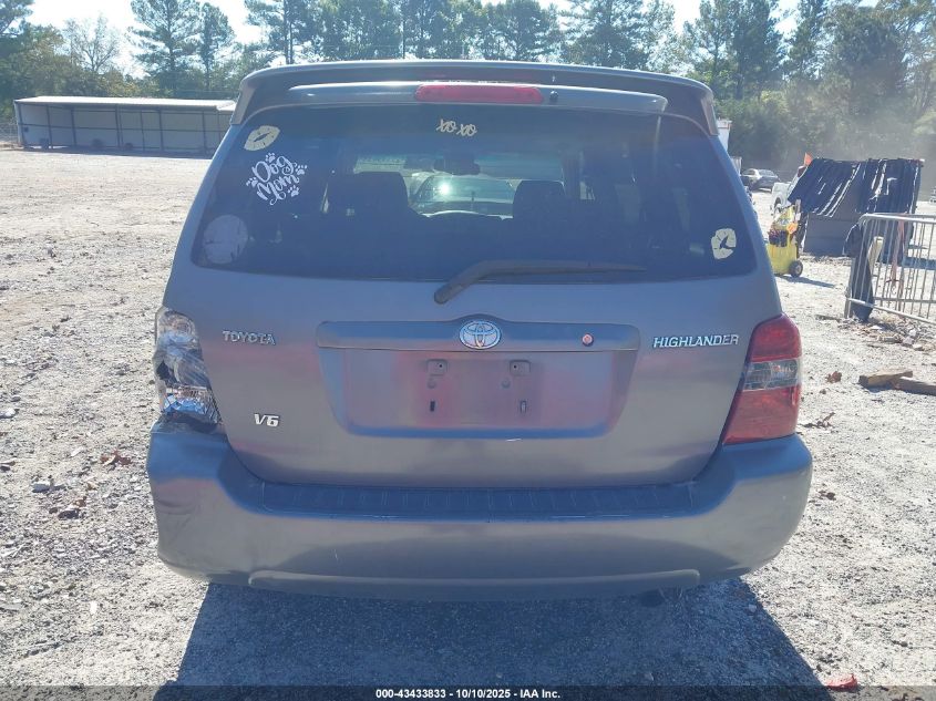 2004 Toyota Highlander Limited V6 VIN: JTEDP21AX40033797 Lot: 43433833