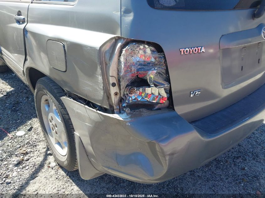 2004 Toyota Highlander Limited V6 VIN: JTEDP21AX40033797 Lot: 43433833