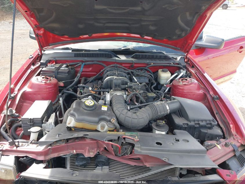 2008 Ford Mustang V6 Deluxe/V6 Premium VIN: 1ZVHT84N385180259 Lot: 43433835