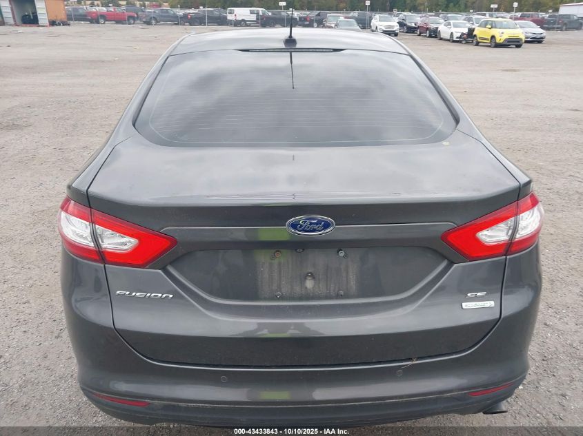 2016 Ford Fusion Se VIN: 3FA6P0HD4GR253190 Lot: 43433843