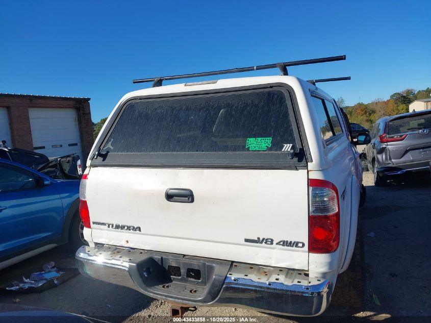 2006 Toyota Tundra Sr5 V8 VIN: 5TBDT44126S529564 Lot: 43433858
