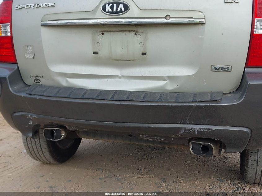 2007 Kia Sportage Lx V6 VIN: KNDJF723977330143 Lot: 43433865