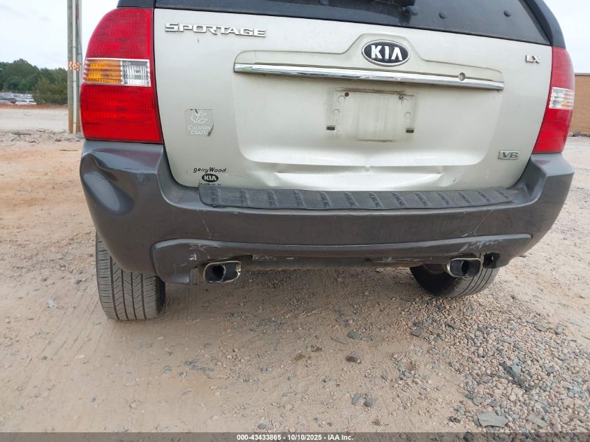 2007 Kia Sportage Lx V6 VIN: KNDJF723977330143 Lot: 43433865