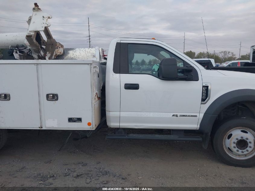 2017 Ford F-550 Chassis Xl VIN: 1FDUF5GT1HDA10114 Lot: 43433933