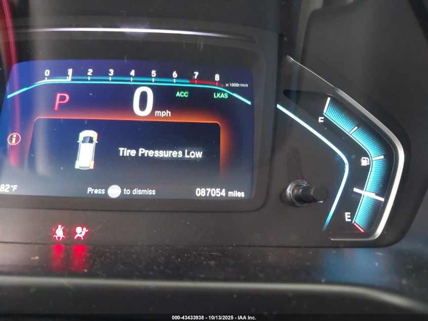 2019 Honda Odyssey Elite VIN: 5FNRL6H93KB048536 Lot: 43433938