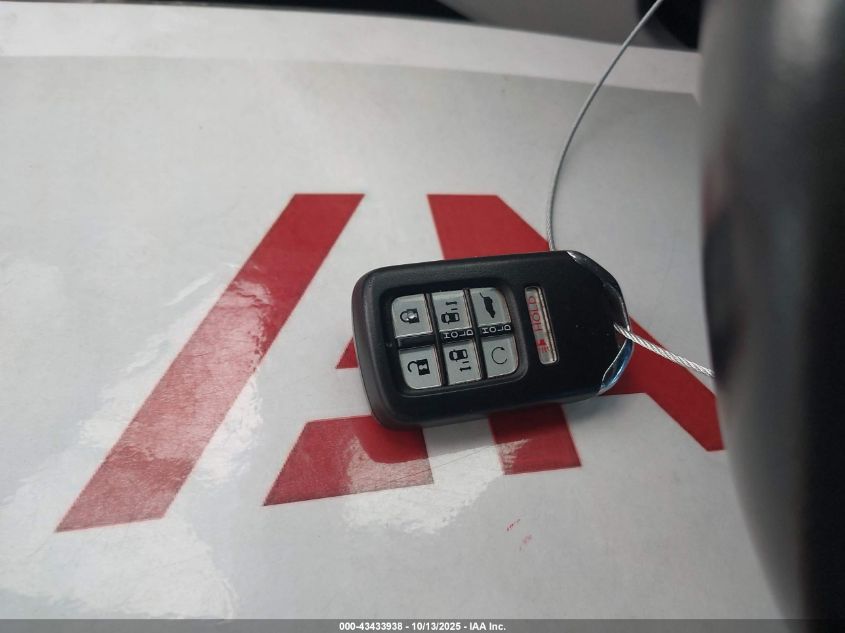 2019 Honda Odyssey Elite VIN: 5FNRL6H93KB048536 Lot: 43433938