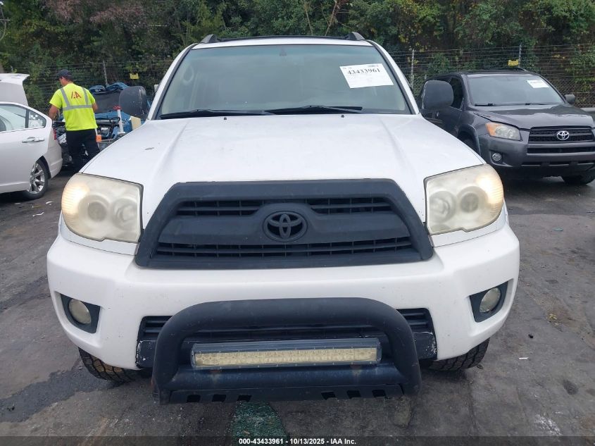 2007 Toyota 4Runner Limited V6 VIN: JTEBU17R878081778 Lot: 43433961