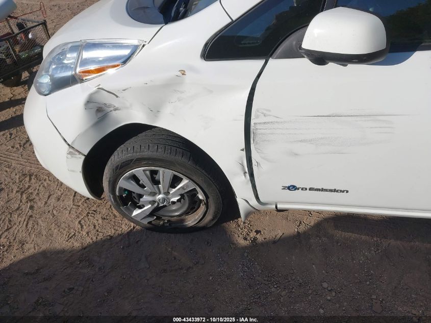 2015 Nissan Leaf S VIN: 1N4AZ0CP1FC323019 Lot: 43433972