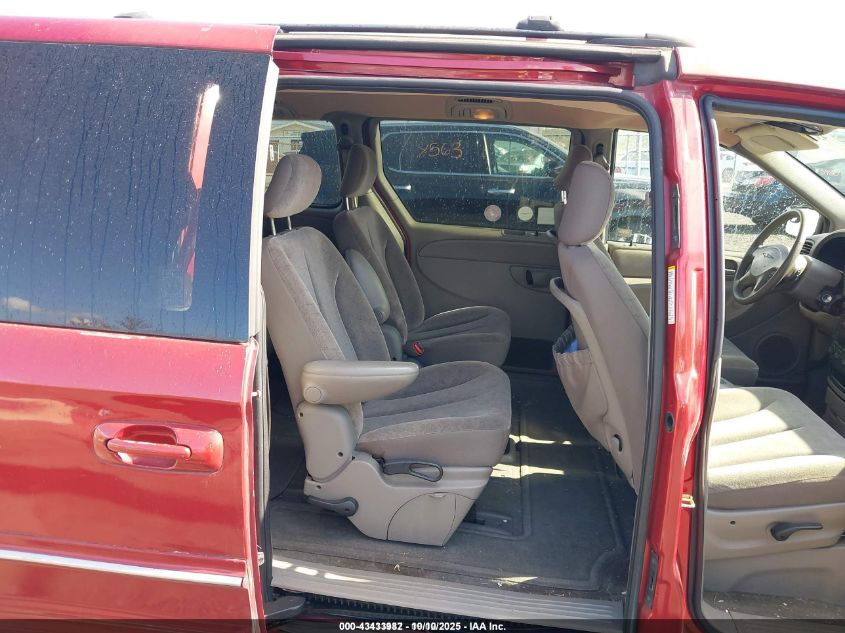 2002 Chrysler Town & Country Lxi VIN: 2C4GP54L12R748812 Lot: 43433982