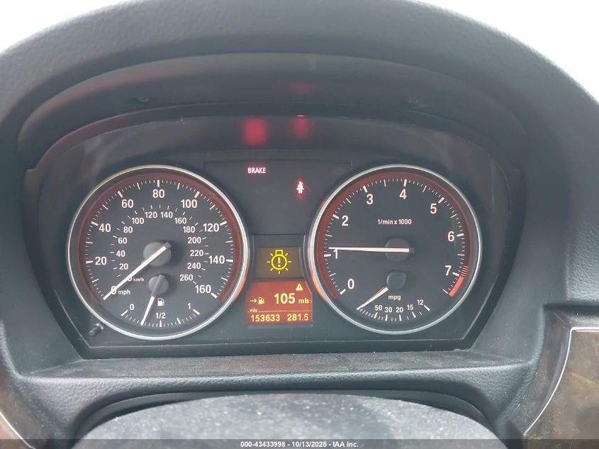 2009 BMW 328I VIN: WBAPH57509NL80637 Lot: 43433998