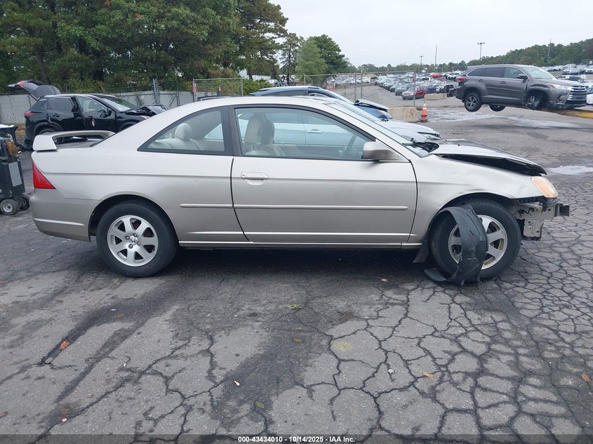 2003 Honda Civic Ex VIN: 1HGEM22993L015571 Lot: 43434010