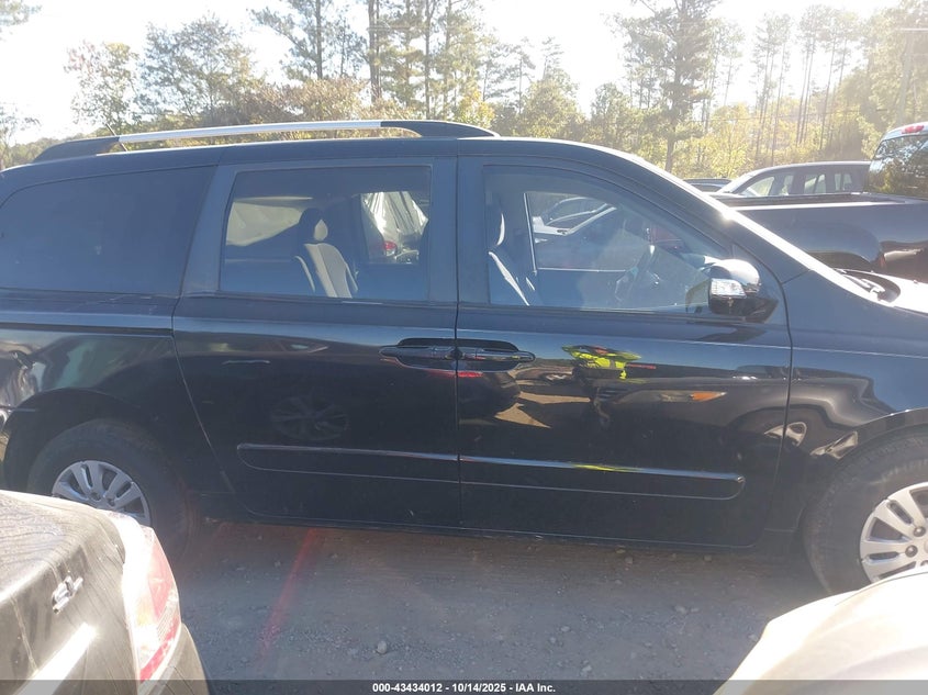 2014 Kia Sedona Lx VIN: KNDMG4C76E6540969 Lot: 43434012