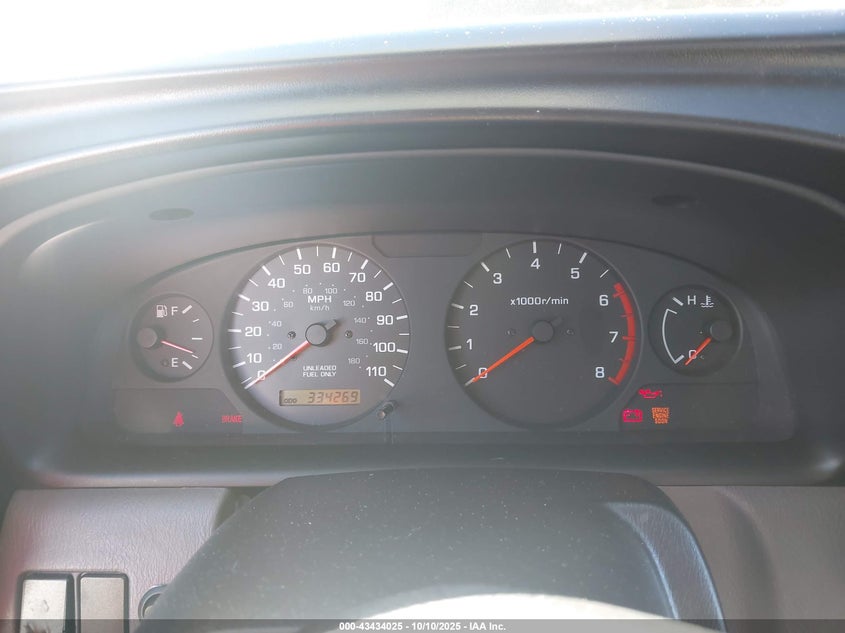 2000 Nissan Frontier Xe VIN: 1N6DD26S2YC344544 Lot: 43434025