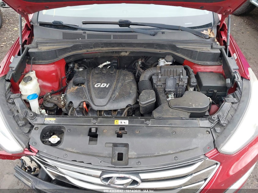 5XYZU3LB8FG242726 2015 HYUNDAI SANTA FE photo no. 10