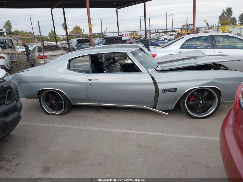 1972 Chevrolet Malibu VIN: 00001D37F21581744 Lot: 43434100