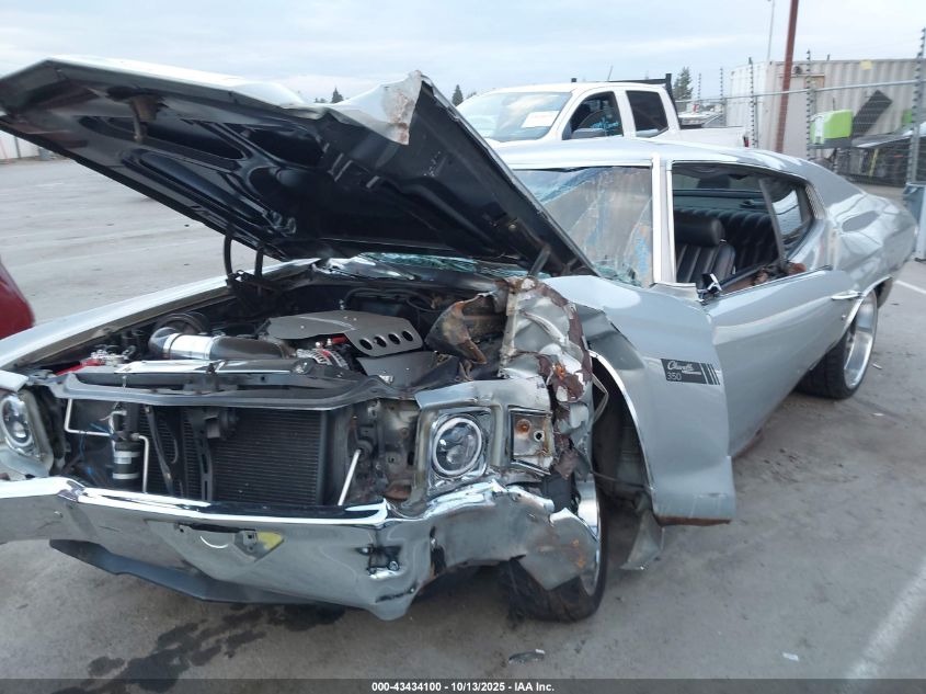 1972 Chevrolet Malibu VIN: 00001D37F21581744 Lot: 43434100