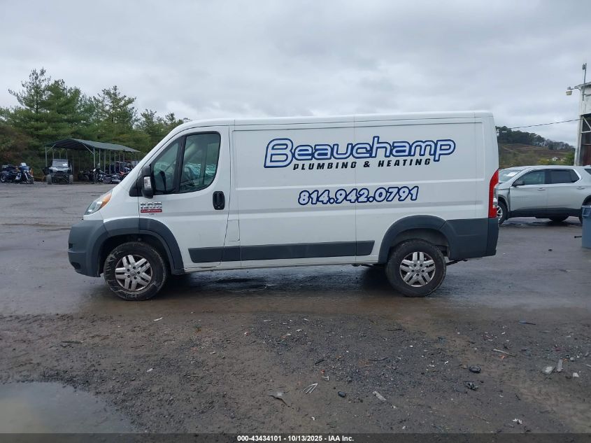 2017 Ram Promaster 1500 Low Roof 136 Wb VIN: 3C6TRVAG6HE519107 Lot: 43434101