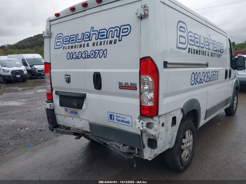 2017 Ram Promaster 1500 Low Roof 136 Wb VIN: 3C6TRVAG6HE519107 Lot: 43434101