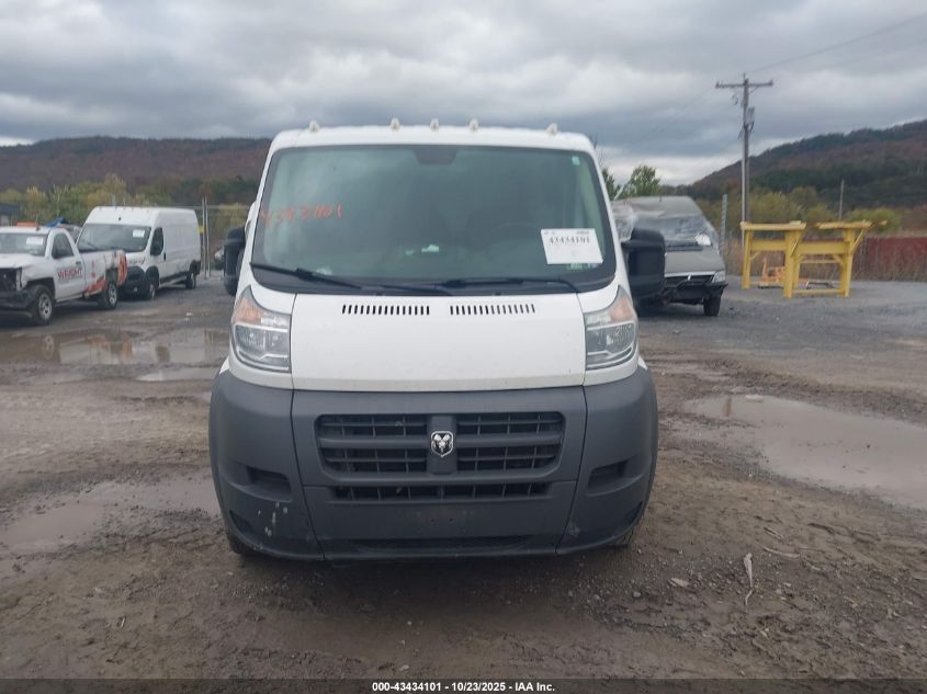 2017 Ram Promaster 1500 Low Roof 136 Wb VIN: 3C6TRVAG6HE519107 Lot: 43434101