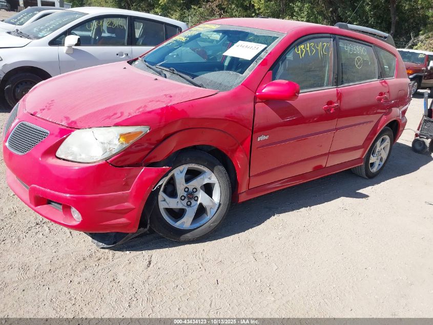 2006 Pontiac Vibe VIN: 5Y2SL67856Z403880 Lot: 43434123