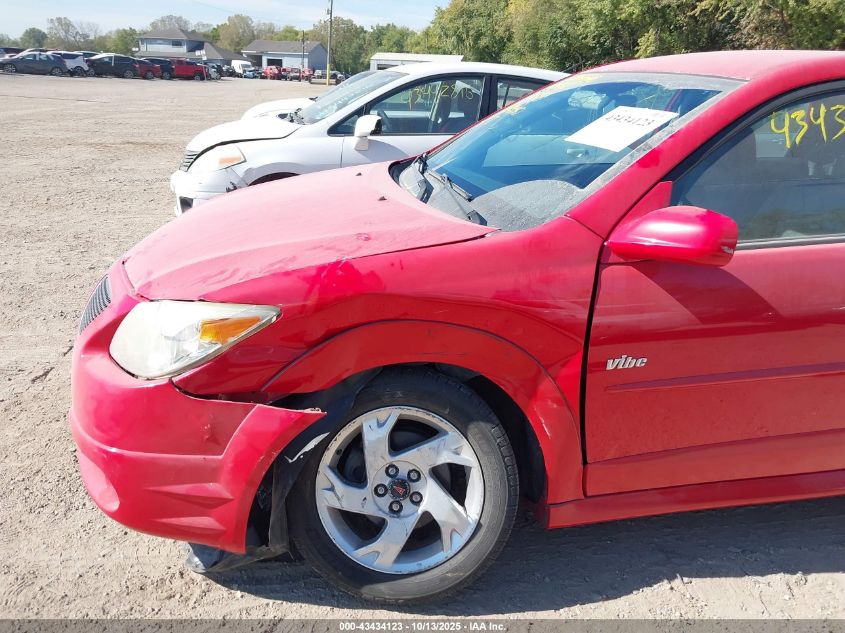 2006 Pontiac Vibe VIN: 5Y2SL67856Z403880 Lot: 43434123