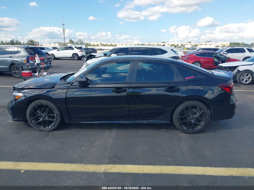 2025 Honda Civic Sport VIN: 2HGFE2F5XSH525268 Lot: 43434149