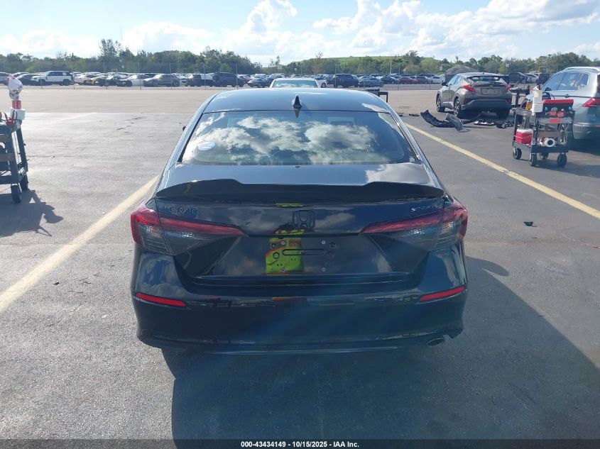 2025 Honda Civic Sport VIN: 2HGFE2F5XSH525268 Lot: 43434149