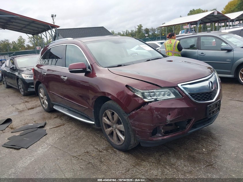 ACURA MDX ADVANCE PKG W/ENTERTAINMENT PKG