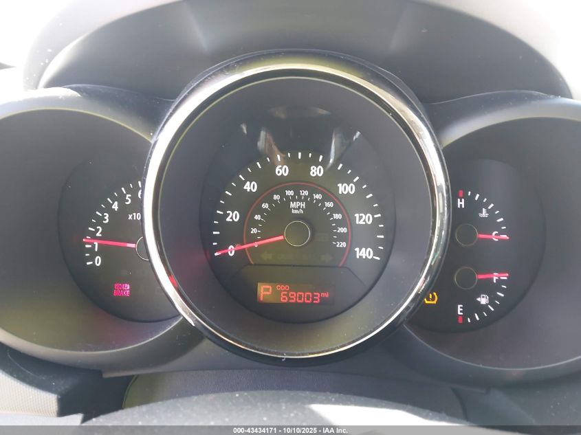 2010 Kia Soul + VIN: KNDJT2A29A7169787 Lot: 43434171