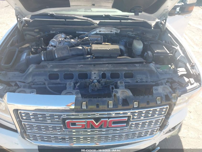 2018 GMC Sierra 3500Hd Denali VIN: 1GT42YEYXJF170468 Lot: 43434181