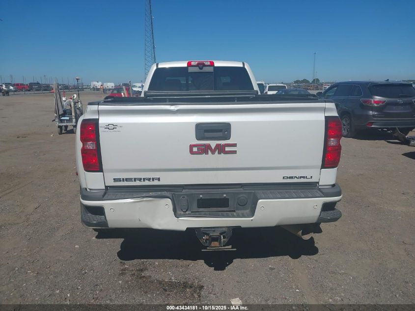 2018 GMC Sierra 3500Hd Denali VIN: 1GT42YEYXJF170468 Lot: 43434181