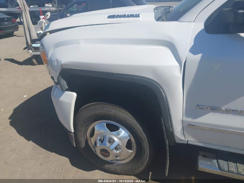 2018 GMC Sierra 3500Hd Denali VIN: 1GT42YEYXJF170468 Lot: 43434181