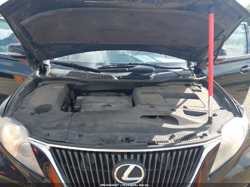 2010 Lexus Rx 350 VIN: 2T2BK1BA6AC013921 Lot: 43434237