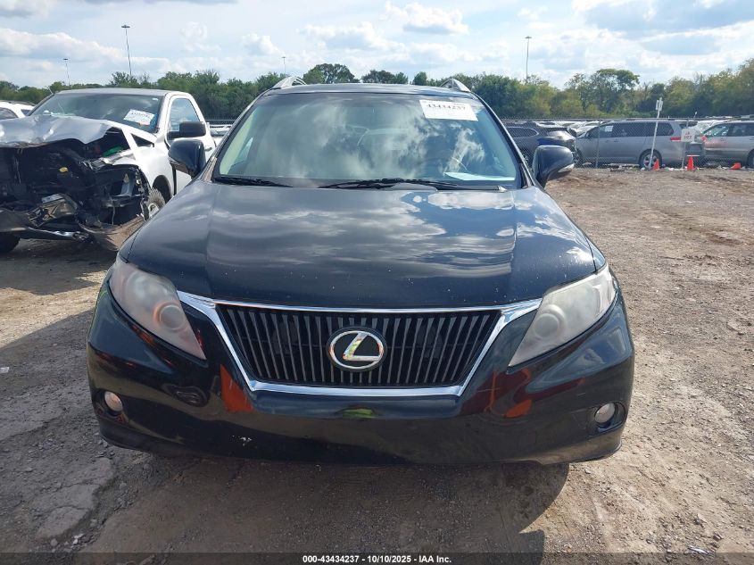2010 Lexus Rx 350 VIN: 2T2BK1BA6AC013921 Lot: 43434237