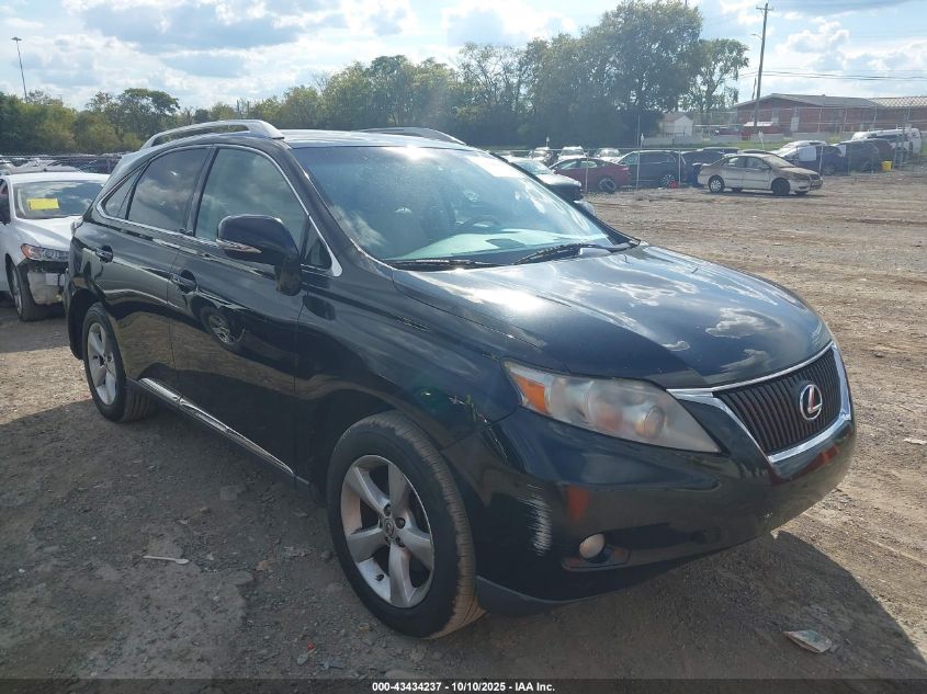 2010 Lexus Rx 350 VIN: 2T2BK1BA6AC013921 Lot: 43434237